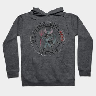 Forking Bull Combined Mark Logo Treatment Hoodie